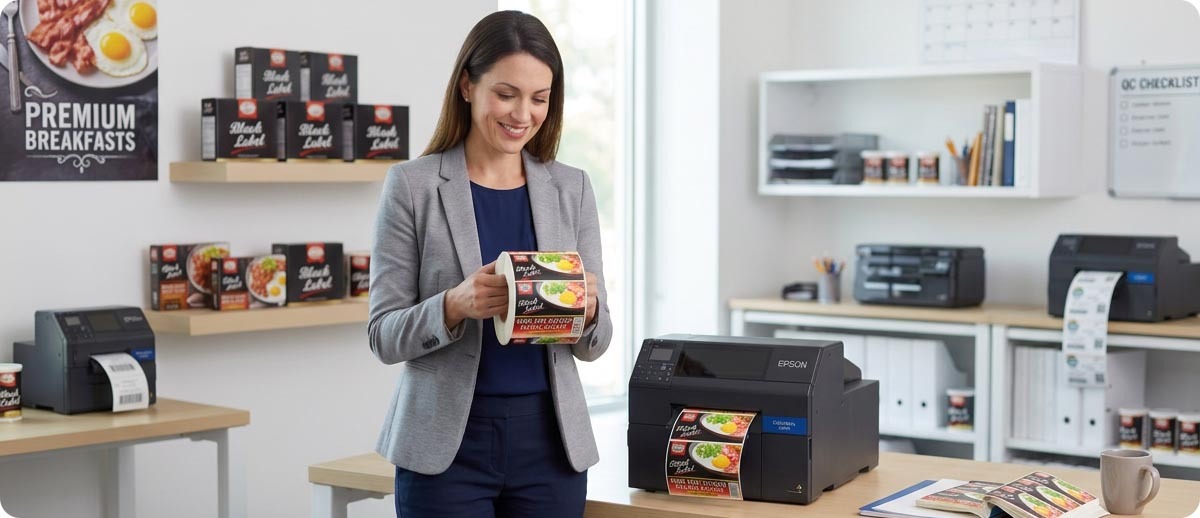Color Label Printers: When On-Demand Color Makes More Sense Than Pre-Printed Labels