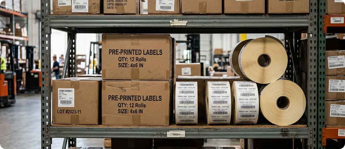 Color Label Printers: When On-Demand Color Makes More Sense Than Pre-Printed Labels