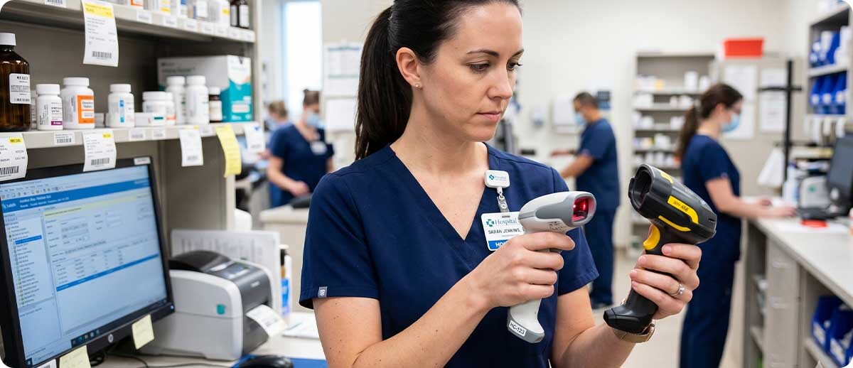  Healthcare Barcoding: Why Standard Warehouse Scanners Fail in Clinical Environments
