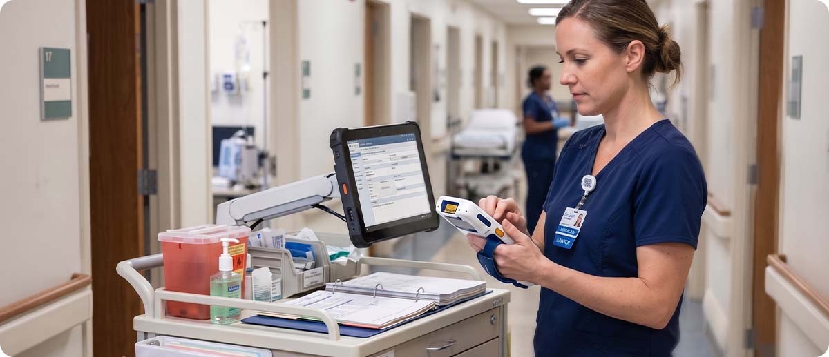  Healthcare Barcoding: Why Standard Warehouse Scanners Fail in Clinical Environments
