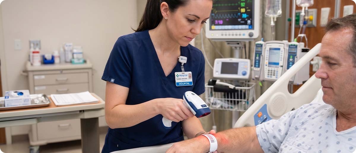  Healthcare Barcoding: Why Standard Warehouse Scanners Fail in Clinical Environments