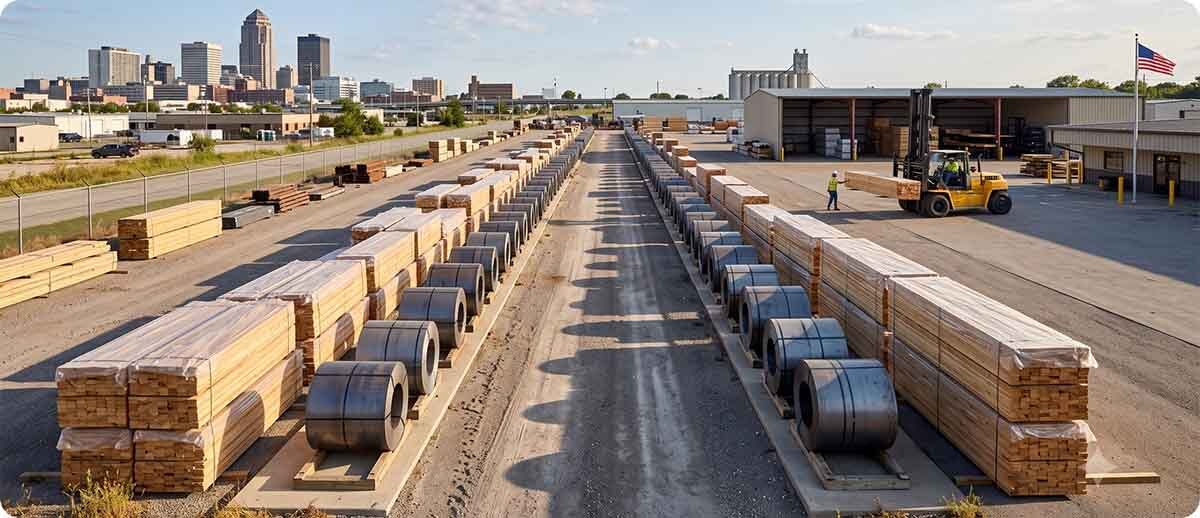 Lumber, Steel, and Heavy Materials: Why Your Barcode Labels Keep Failing and Your Scanners Struggle in the Yard Lumber, Steel, and Heavy Materials: Why Your Barcode Labels Keep Failing and Your Scanners Struggle in the Yard
