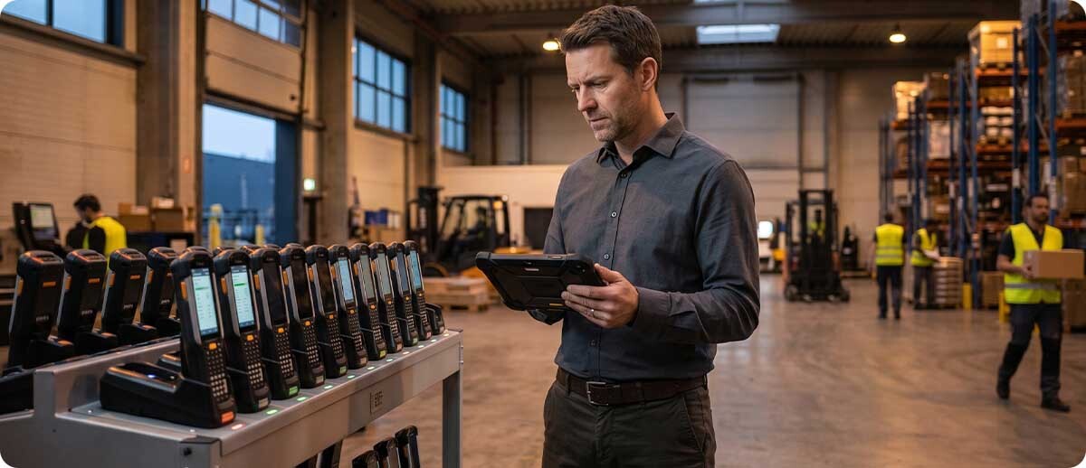 Rugged Mobile Computer Battery Management: Why Most Warehouses Are Losing Productivity and Don't Know It Rugged Mobile Computer Battery Management: Why Most Warehouses Are Losing Productivity and Don't Know It