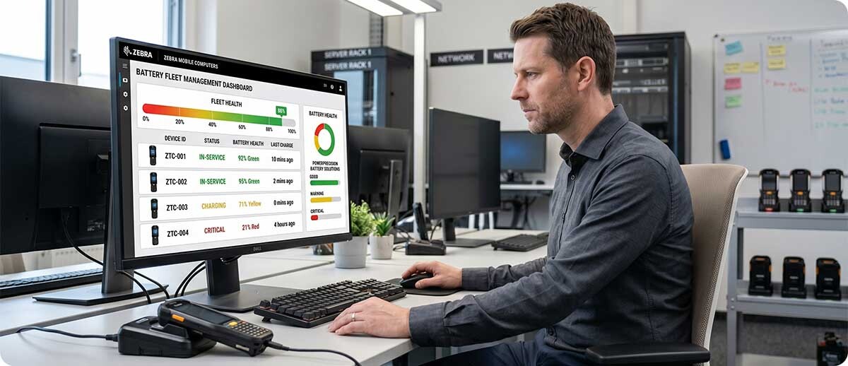 Rugged Mobile Computer Battery Management: Why Most Warehouses Are Losing Productivity and Don't Know It Rugged Mobile Computer Battery Management: Why Most Warehouses Are Losing Productivity and Don't Know It