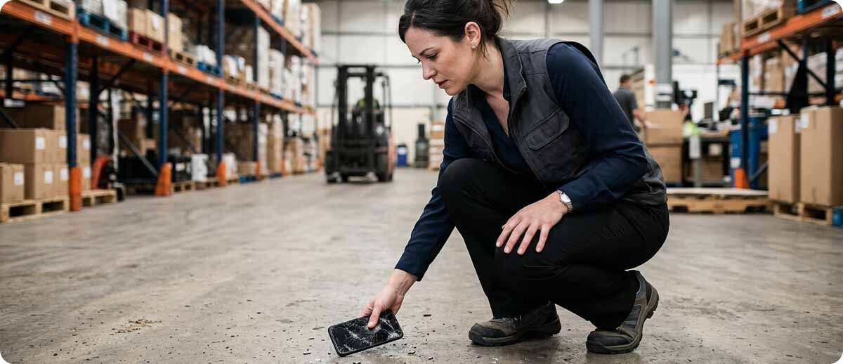 The Real Cost of a Dropped Device: Why Rugged Hardware Pays for Itself Faster Than You Think The Real Cost of a Dropped Device: Why Rugged Hardware Pays for Itself Faster Than You Think