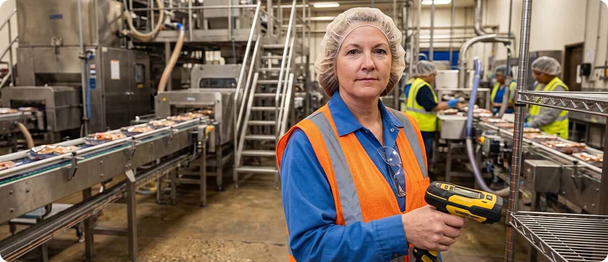 Why Your Warehouse Scanners Keep Failing on the Food Production Floor Why Your Warehouse Scanners Keep Failing on the Food Production Floor