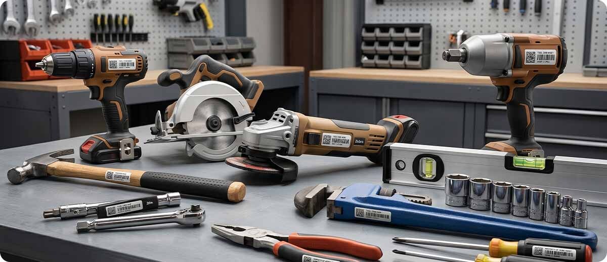 When Your Warehouse Has No Walls: Barcode Tracking for Construction Tools, Equipment, and Materials. When Your Warehouse Has No Walls: Barcode Tracking for Construction Tools, Equipment, and Materials.