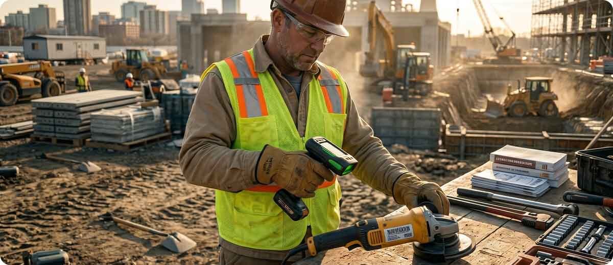 When Your Warehouse Has No Walls: Barcode Tracking for Construction Tools, Equipment, and Materials. When Your Warehouse Has No Walls: Barcode Tracking for Construction Tools, Equipment, and Materials.