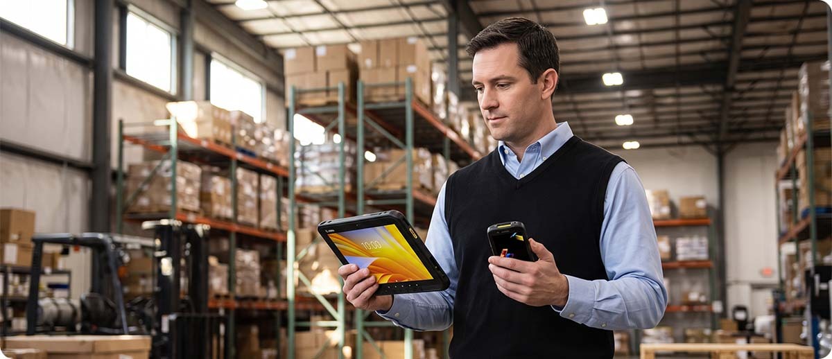 Zebra Rugged Tablets: When a Bigger Screen Makes More Sense Than a Handheld on the Forklift or in the Field