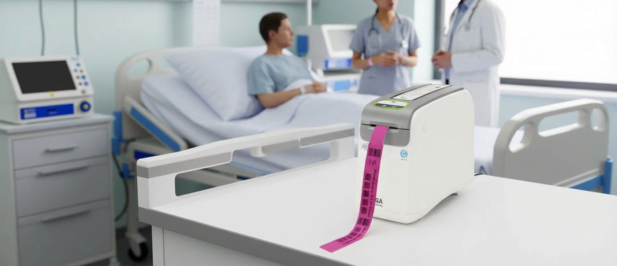 Zebra ZD510-HC Wristband Printer Healthcare Patient ID Solution Guide